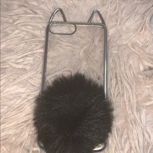 Cat Pom Pom this case is for iPhone 6,7,8 plus